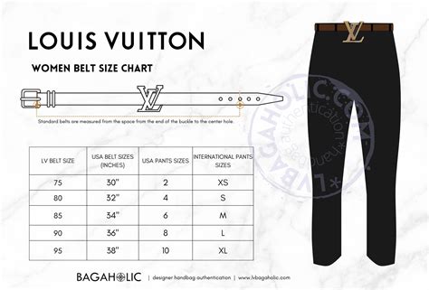 louis vuitton lv size chart.